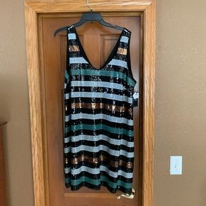 Volcom sequin tank dress